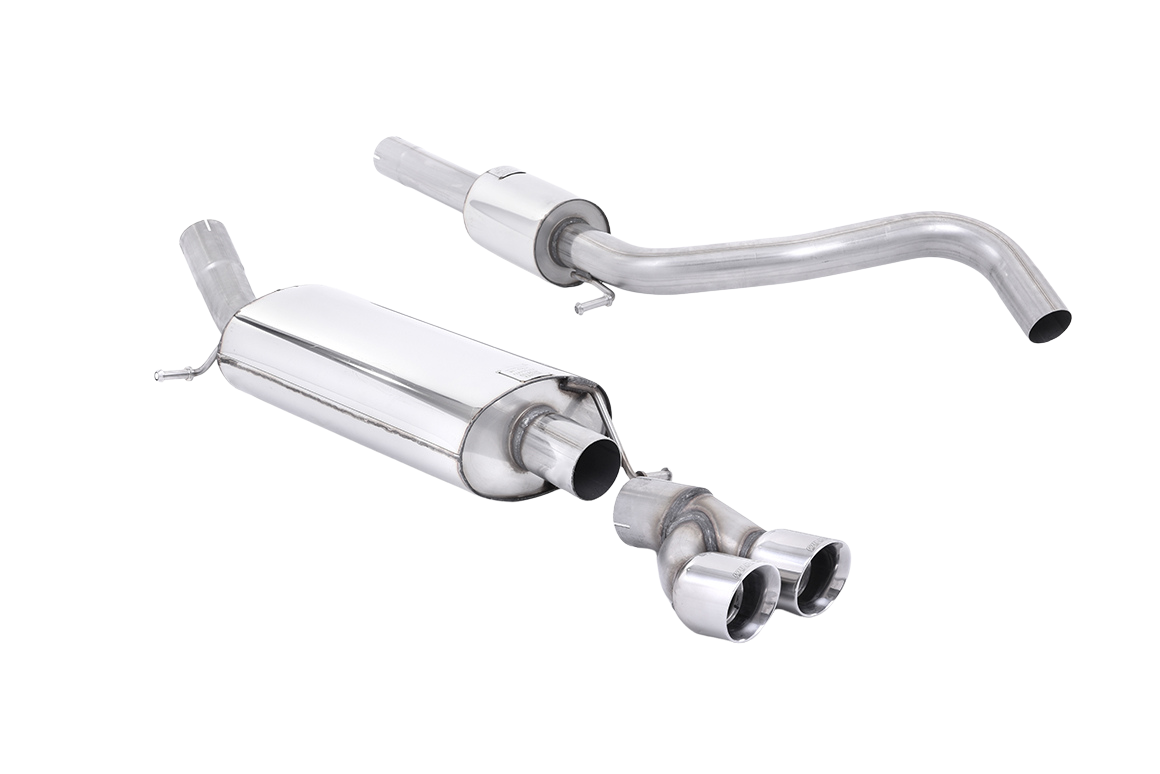 ECE Godkendt MILLTEK Catback til A1 8X 1.4 TSI 185HK & Polo 6R GTI 1.4 TSI 180HK