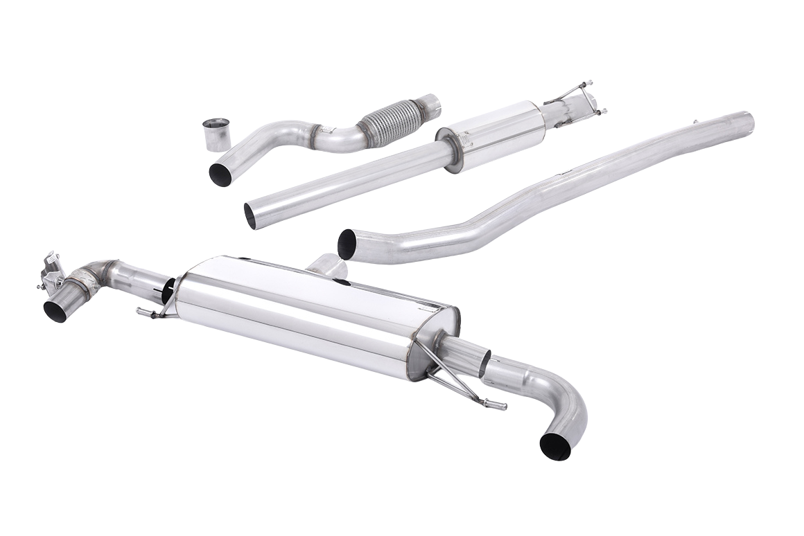 ECE Godkendt MILLTEK Catback til W176 A-Klasse AMG