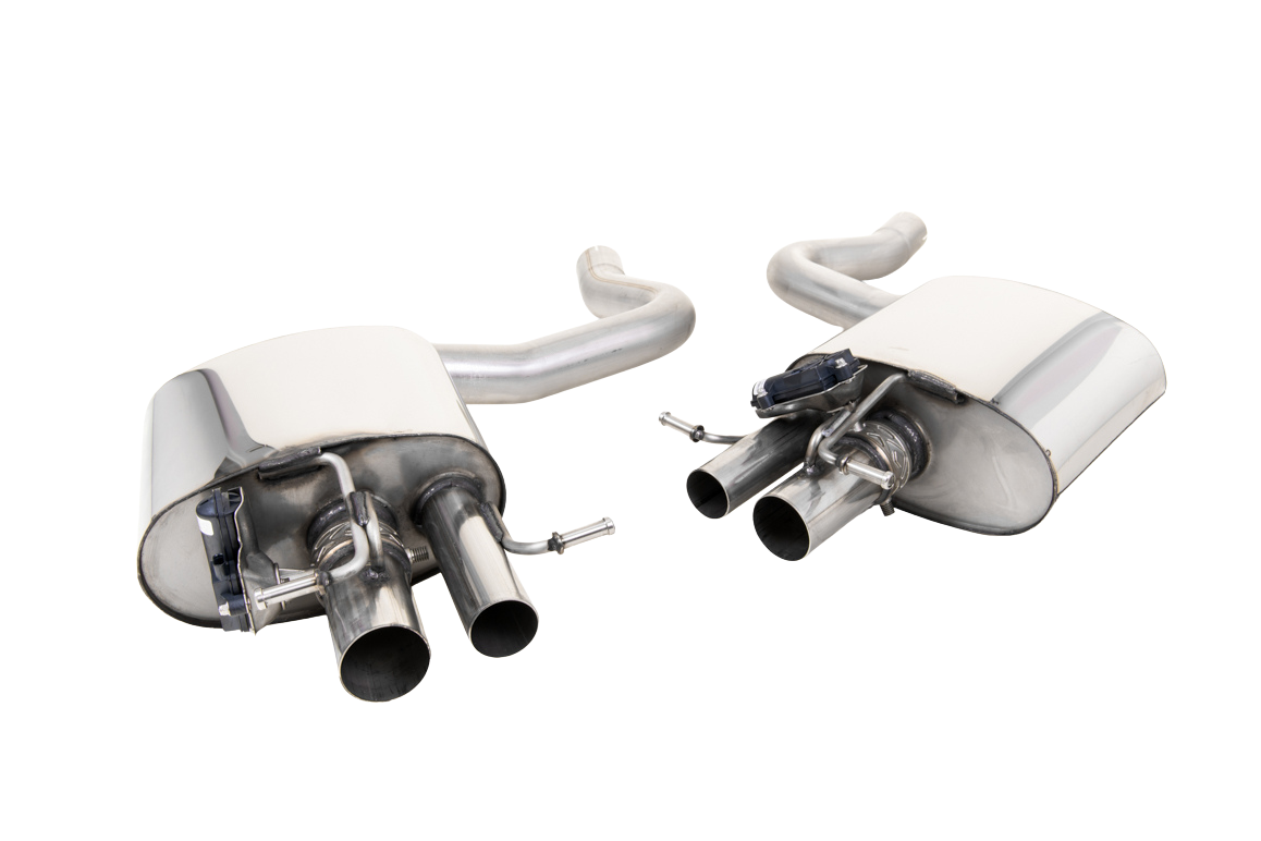 ECE Godkendt MILLTEK Med Spjælde Catback til W205 C63+C63S Med Spjælde