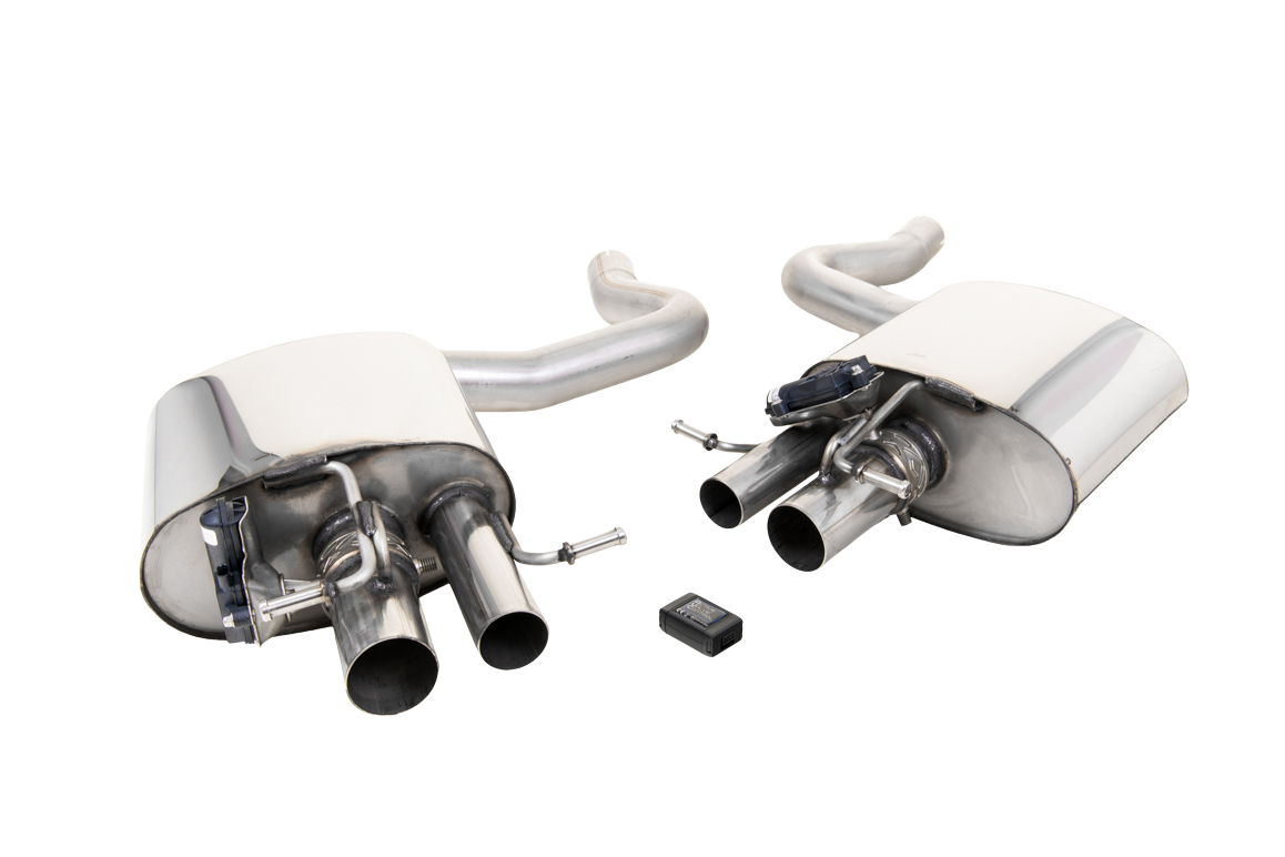 ECE Godkendt MILLTEK Med Spjælde Catback til W205 C63+C63S uden Spjælde