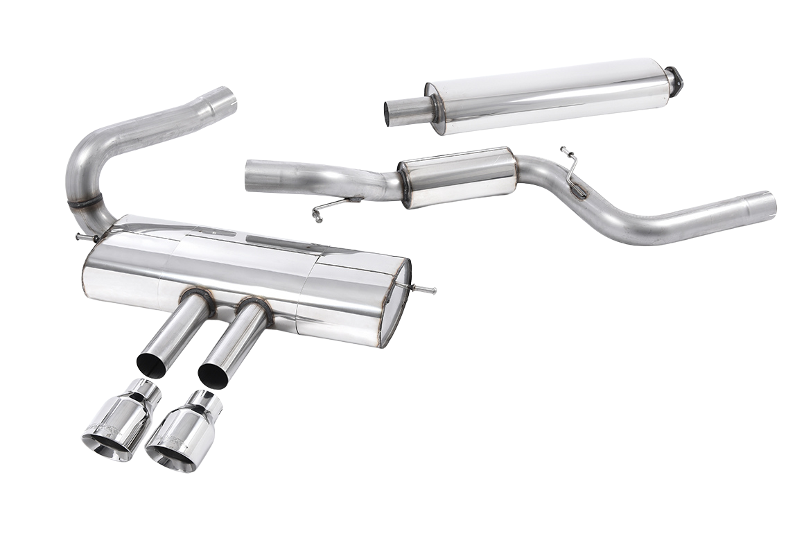 ECE Godkendt MILLTEK Catback til Ford Focus ST MK3 Sedan