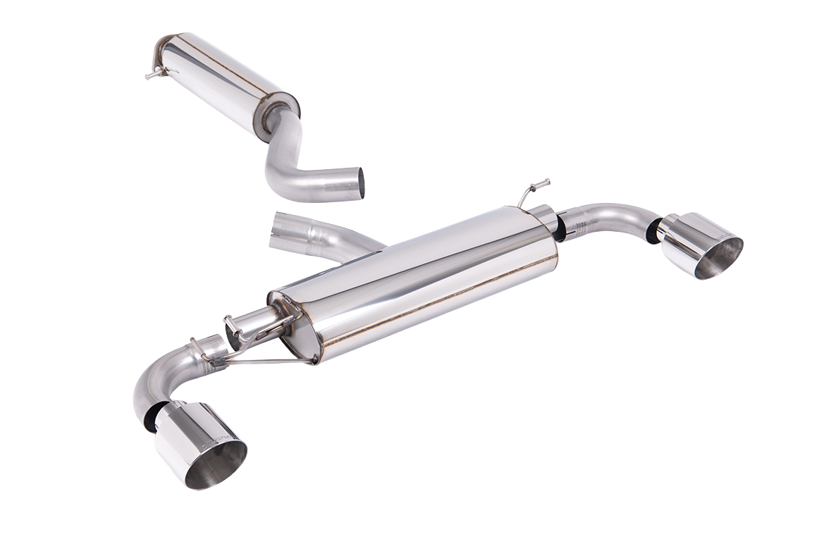 ECE Godkendt MILLTEK Catback til Toyota Yaris GR MK2 1.6T 280HK